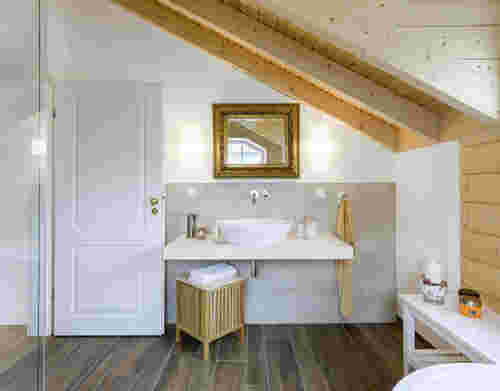 Holzhaus amerikanisch - Badezimmer